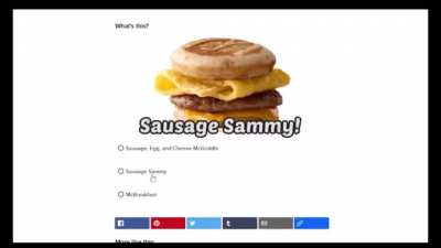 Sausage Sammy