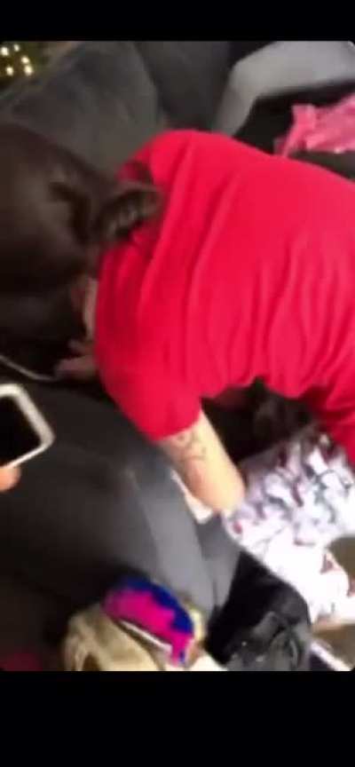 Season's Beatings.. girl is stomped and spit on for "exposing" her