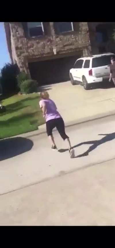 Girl brings bat to a brawl then gets mad when it&rsquo;s taken from her and used on her