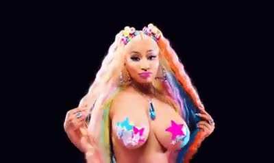 Nicki Minaj is a fat titted rope inspirer