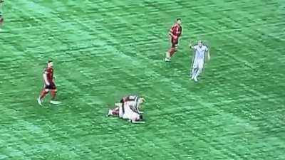 The visual representation of how it felt to watch the second half of tonight