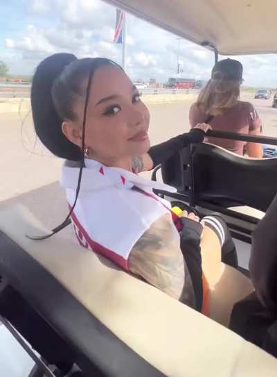 Heading to the race