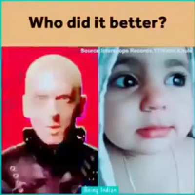 Eminem vs baby