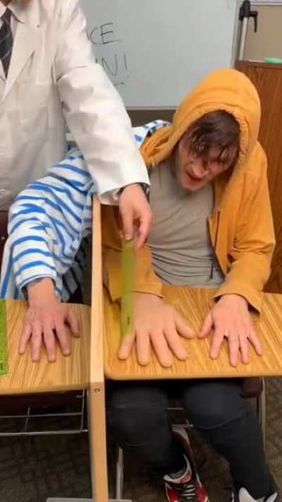 The Rubber Hand Illusion to deceive the brain