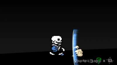Therapist: "Ballin' Sans isn't real, he can't hurt you." Ballin' Sans: (animated by me and xKAreloadedx)