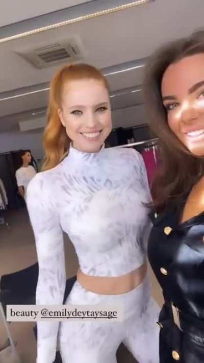 With Nadine Mirada