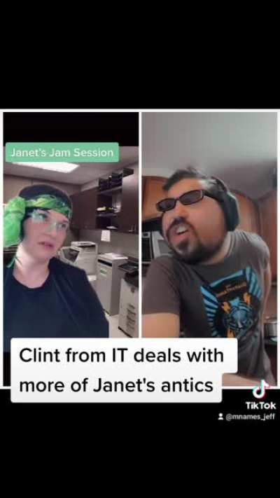 Clint from IT isn't a big fan of salespeople