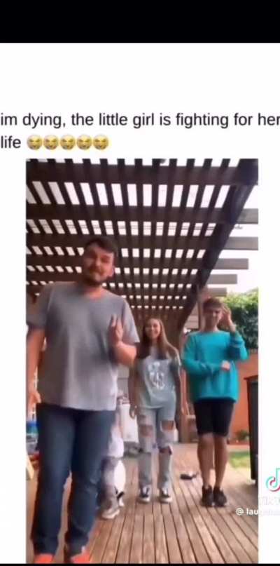 I was laughing that hard I started to cough (I&rsquo;m sick), I feel sorry for the poor girl