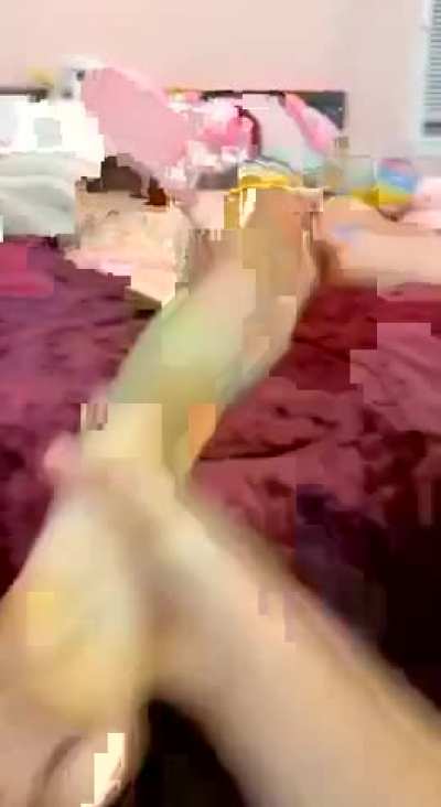 Soft soles tickled