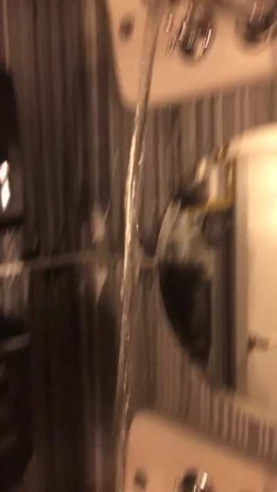 You can tell who&rsquo;s never used this bathroom before because they&rsquo;ll come out wet.