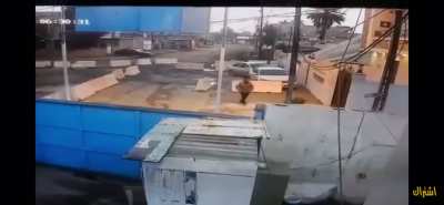 Isis suicide bomber tries to sneak into a militant base but fails instantly, Kirkuk,2018.