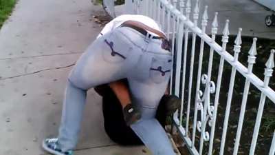 "yall need to be beatin his ass"
