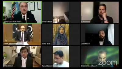 Bakchods messing with bakistani "mUh hUmAN RiGhTs" zoom meeting