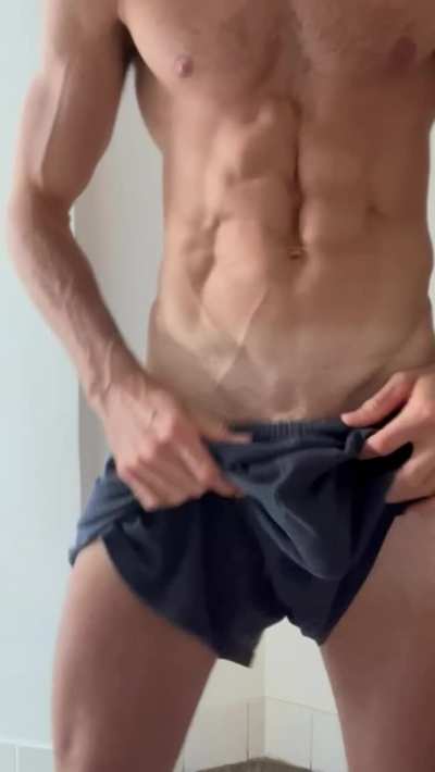 Where would you like that big cock to slap you? [m]