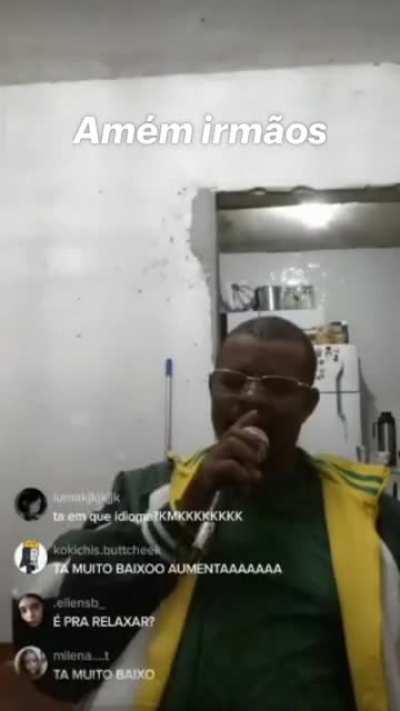T&aacute; baixo pastor😃👍