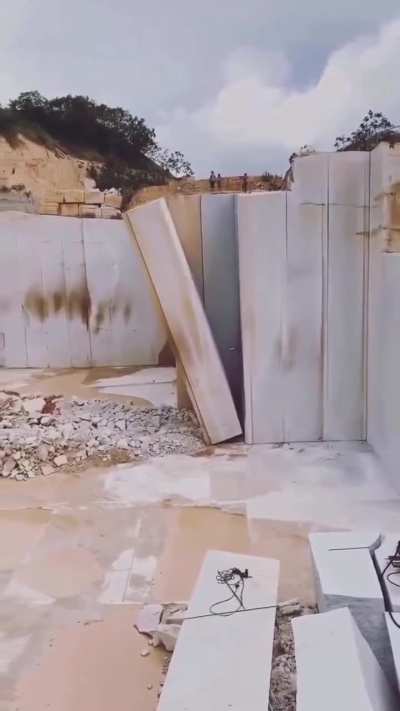 Size Of The Marble Quarry