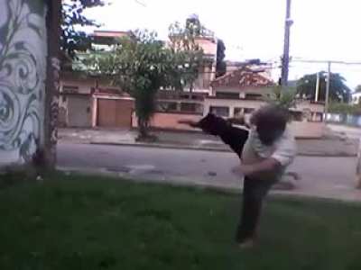 Sifu posted this (capoeira) in response to "am I too big to do Kung Fu?"