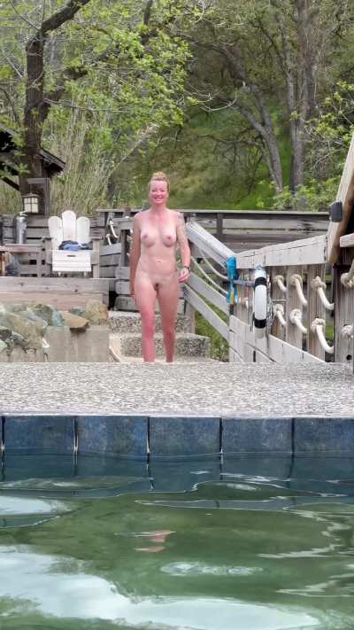 These hot springs mean I&rsquo;m not wearing anything.