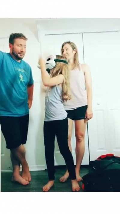 Kids can be kids but... look at the parents faces lol.