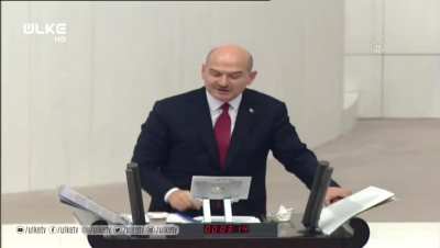 Paraların nerede olduğunu a&ccedil;ıklamaya &ccedil;alışan sayın S&uuml;leyman Soylu