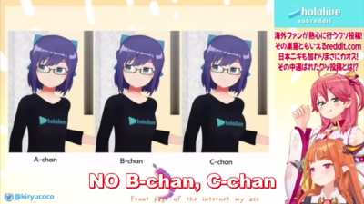 Miko's ELITE reaction to A-chan meme