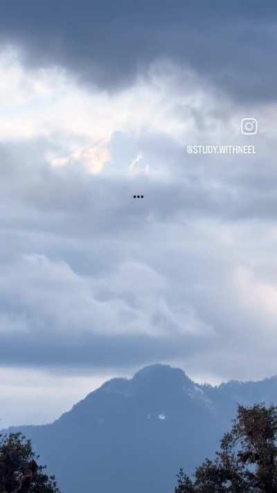 The scenery is beautiful