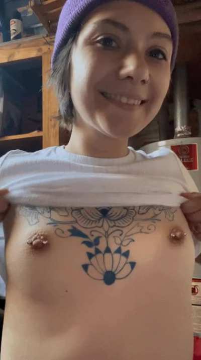 It&rsquo;s a beanie kinda day. Anyway, here&rsquo;s my tits