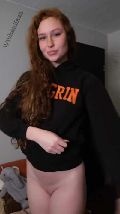 The sweatshirt didn’t lie