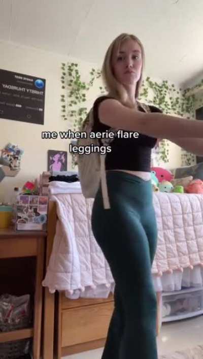 Dark green flares