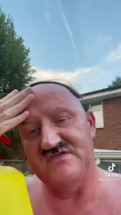Wait till he finds out about Polish remover