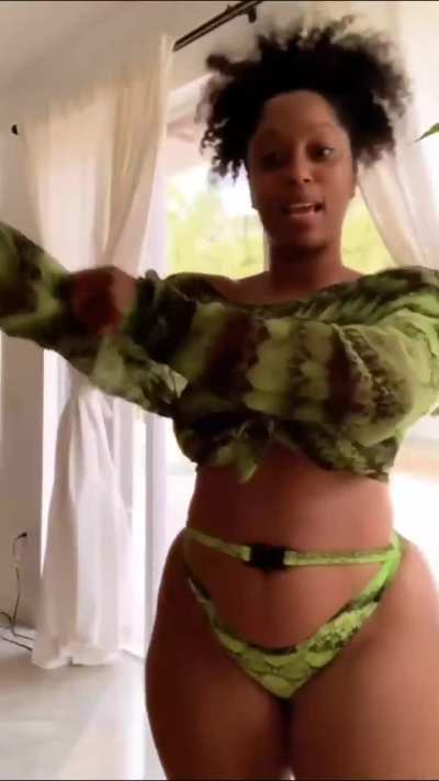 Green Bikini