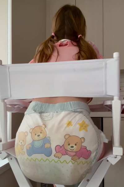 So whiny when left in my icky diapers🥺
