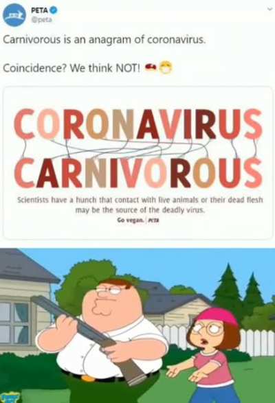 You got some nerve, PeTA