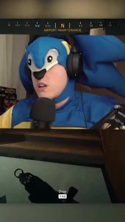 Sonic left the party