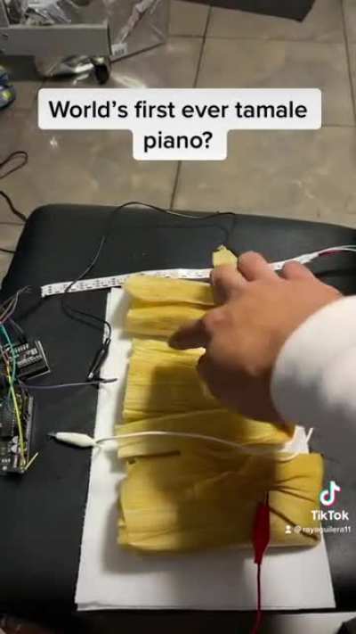 Tamale Piano for the holidays 🎄