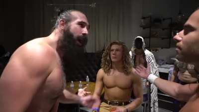 "WHO THE FUCK IS GRIFF GARRISON!?" Still my favorite BTE moment with Brodie and the Dark Order
