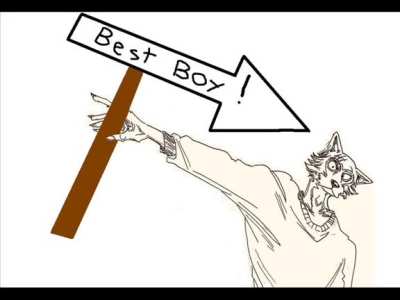 Well, it's an honor to be nominated at least. You'll always be our bestest best boy Legosi