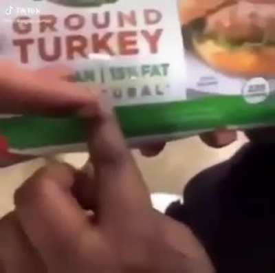 How to sell ground turkey in the hood