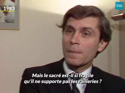 1983, pr&egrave;s de 3 000 lettres de plaintes sont adress&eacute;es au cardinal Lustiger par des catholiques m&eacute;contents. Ils ne supportent plus les moqueries &agrave; l&rsquo;encontre de leur religion &agrave; la t&eacute;l&eacute;vision. La r&eacute;ponse de l&rsquo;humoriste Pierre Desproges ne se fait pas atten