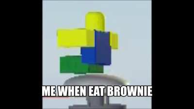brownie tastes funni