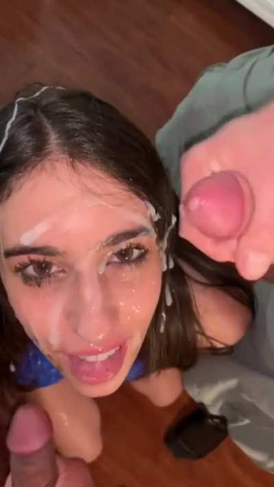 The only thing better than one facial… is two 🤷‍♀️