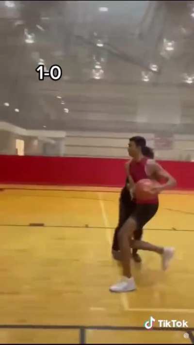 Avaneesh&rsquo;s basketball skills