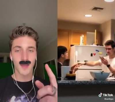 Definitive proof Anthpo isn't real. Owner of Anthpo tiktok is a different person (has facial hair)