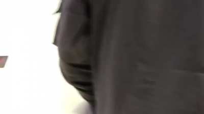 Security guard fights with people at McDonald's downtown Santa Monica