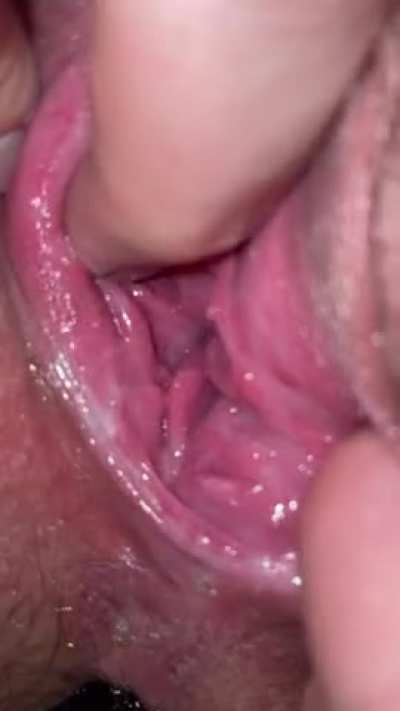 Some more of my sexy ass wifey (28F, mom of 3) enjoying herself yesterday morning 😈