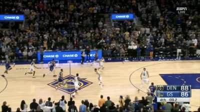 [Highlight] Jokic steps up and blocks Kuminga's game-tying layup attempt