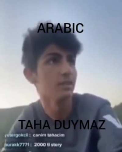 Arabic Taha Duymaz Speak's Arabic Language