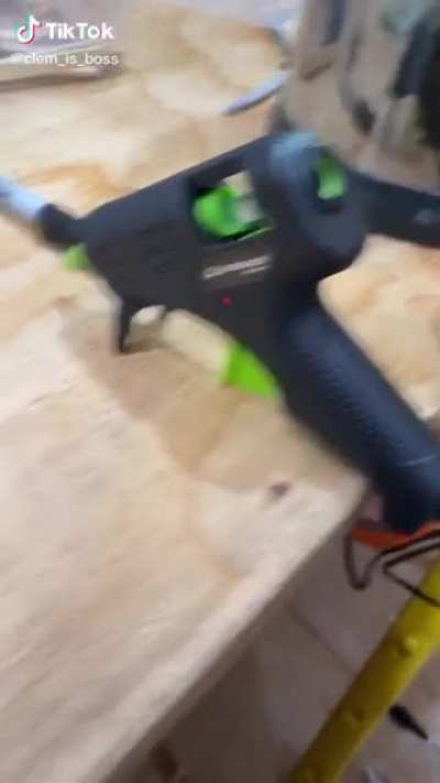 Hot glue