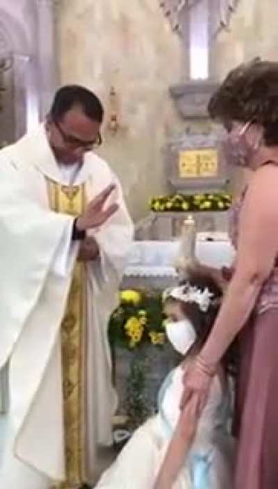 To bless a girl