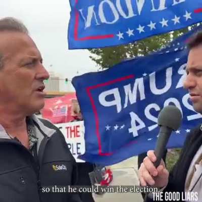 10&rsquo;s of Trump supporters protesting at a random In-N-Out